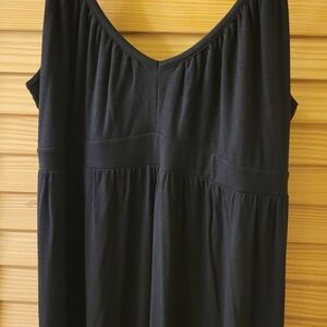 Old Navy Black Maxi Dress with Straps